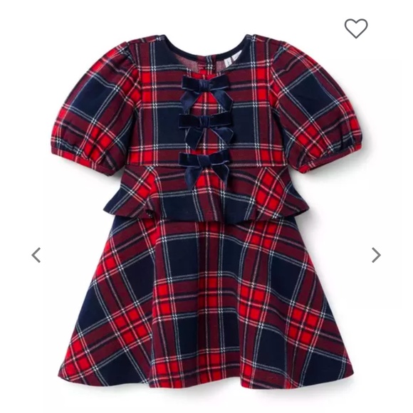 The Tartan Gift Dress - Janie & Jack - Picture 1 of 2